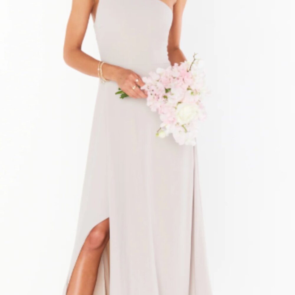 Show Me Your MuMu Crisp Shannon One Shoulder Dress NEW - Picture 5 of 5